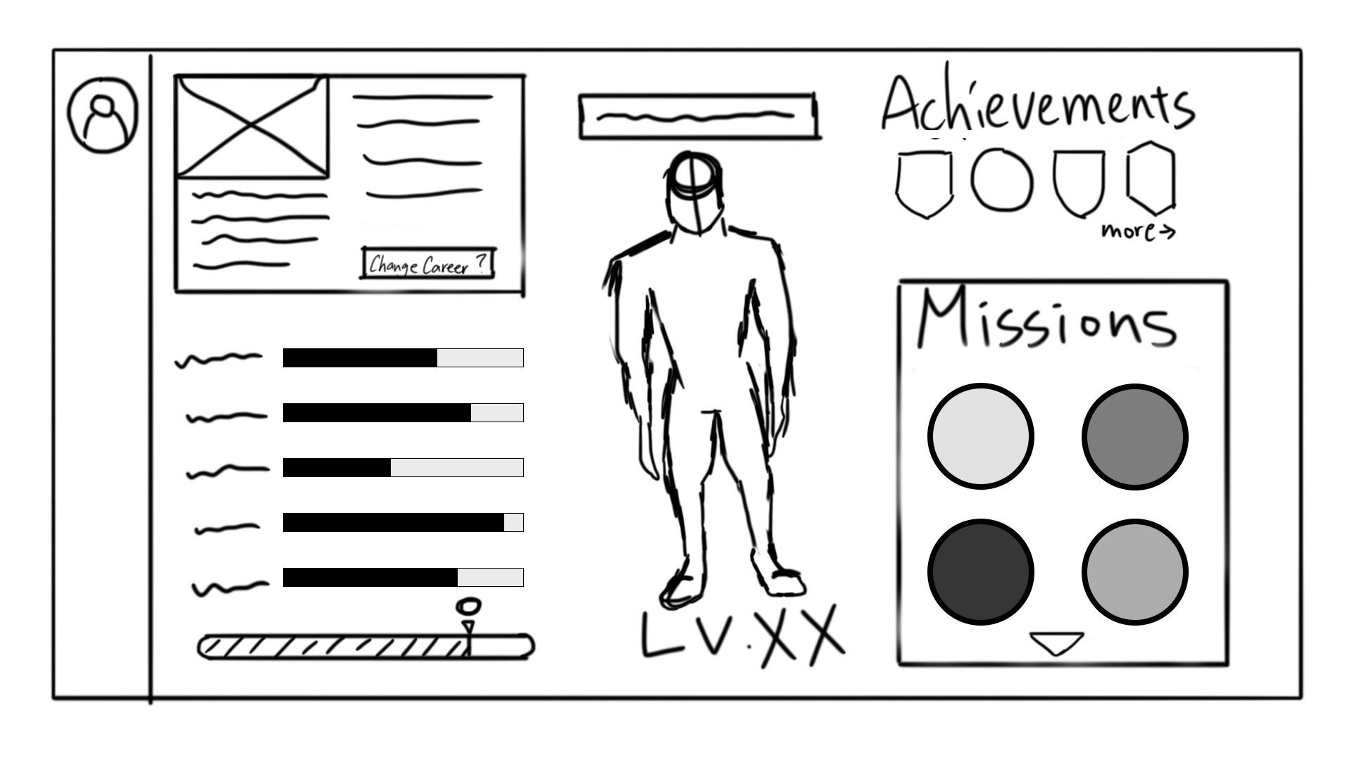 Career RPG Paper Wireframe 4